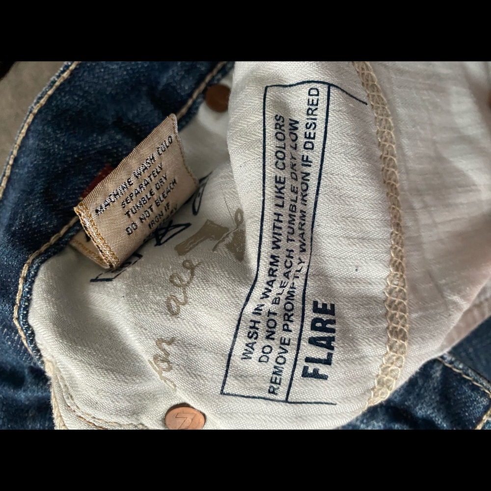 7 for all mankind jeans - Picture 3 of 4